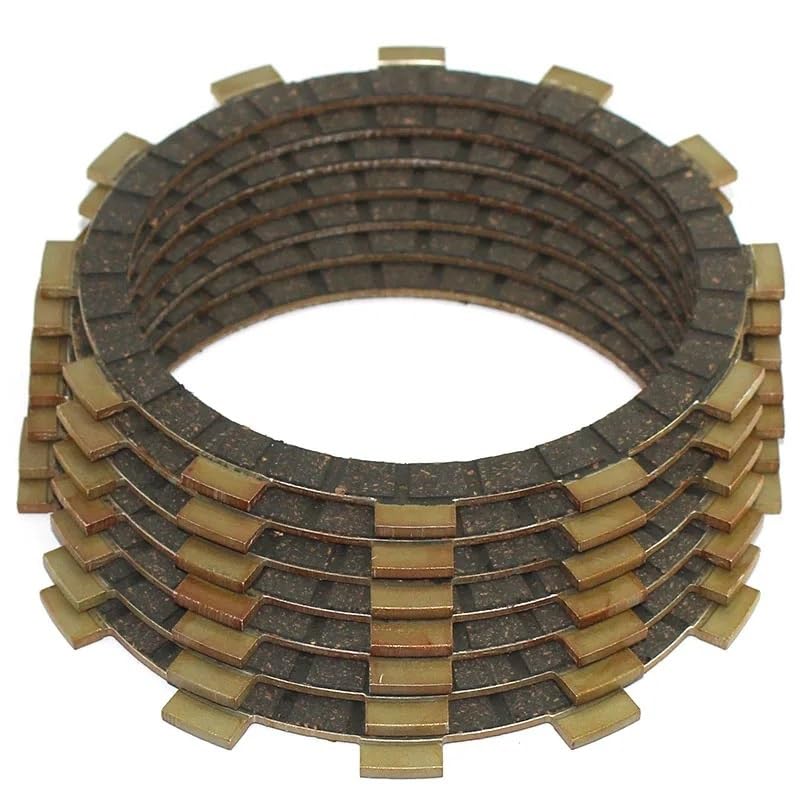 Kit disques de friction d'embrayage moto pour Yamaha YZ125 1991 TT-R250 WR250R WR250X 7 pièces