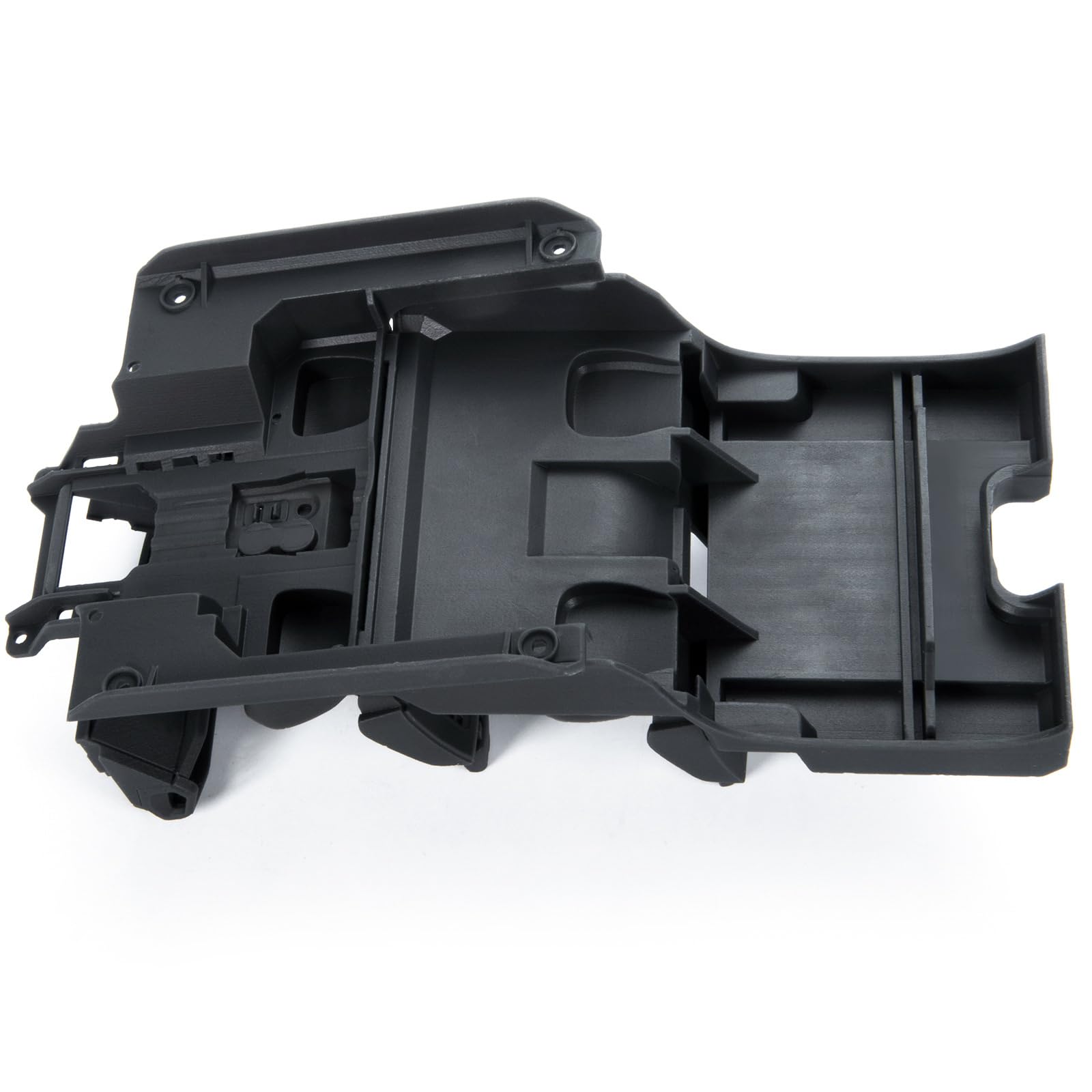 Decoración Interior Para Coche RC TRX4M Defender 1/18 - Incluye Salpicadero, Asiento Y Volante, Color Negro, Plástico