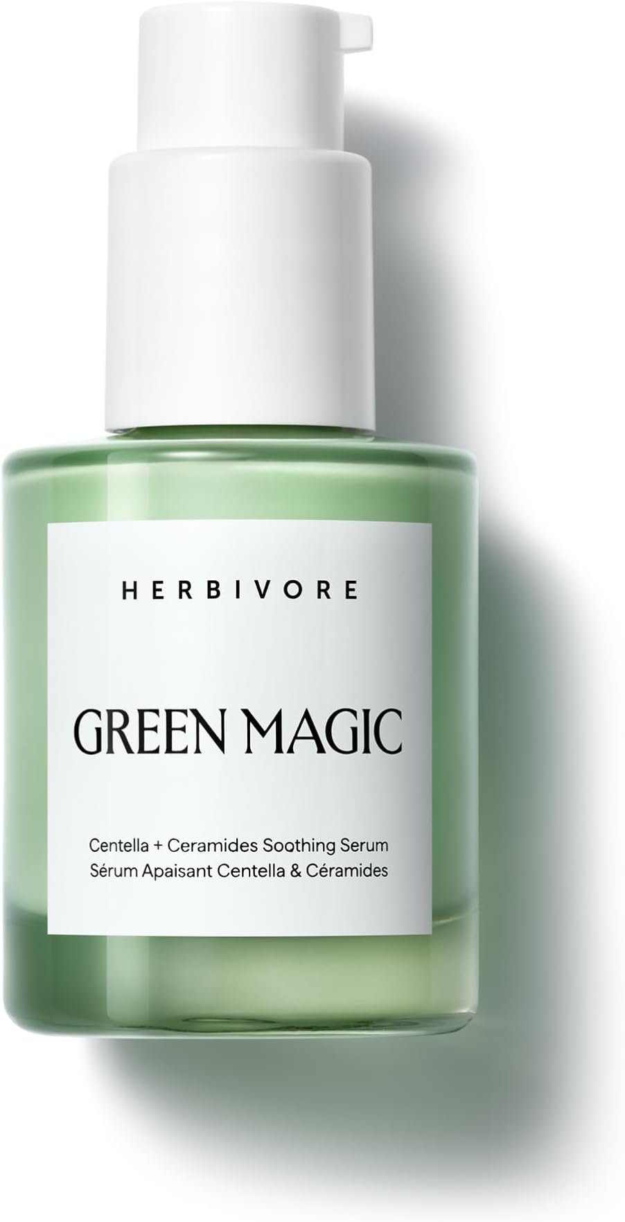 Green Magic Cica + Ceramides โ Fast-acting Redness-Reducing Serum for Sensitive Skin, Plant-based, Vegan, Cruelty-free, 30mL / 1 oz