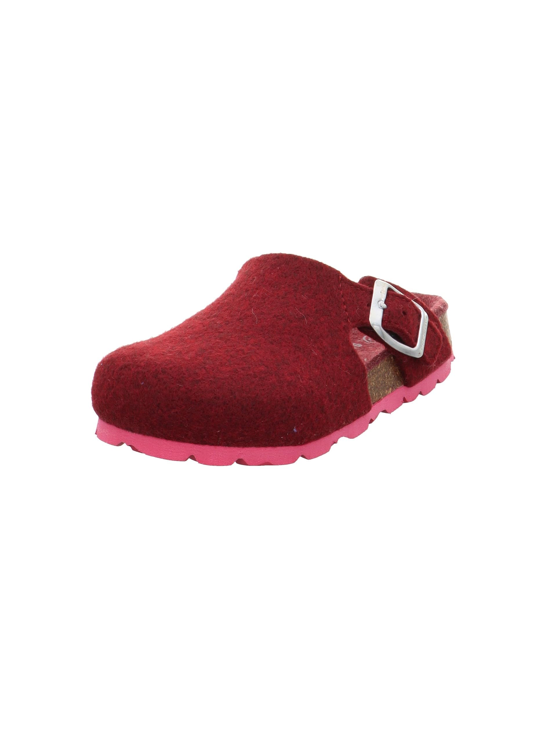 Superfit Girls' footbed slippers, Red 5010., 8 UK Child