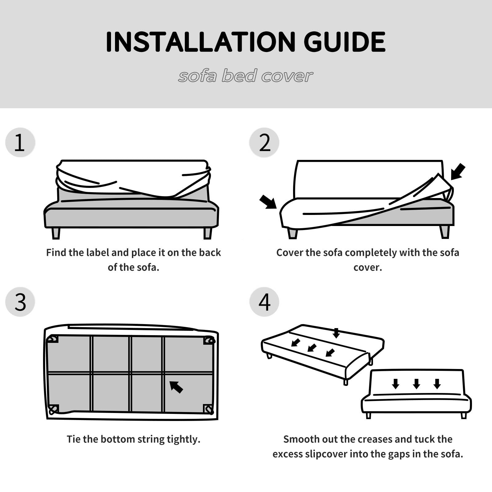 Funda de futón sin reposabrazos, funda de sofá de 3 plazas para sofá cama, sin reposabrazos, tela suave, elegante, fácil de limpiar, perfecta para sala de estar (Perú, talla S)