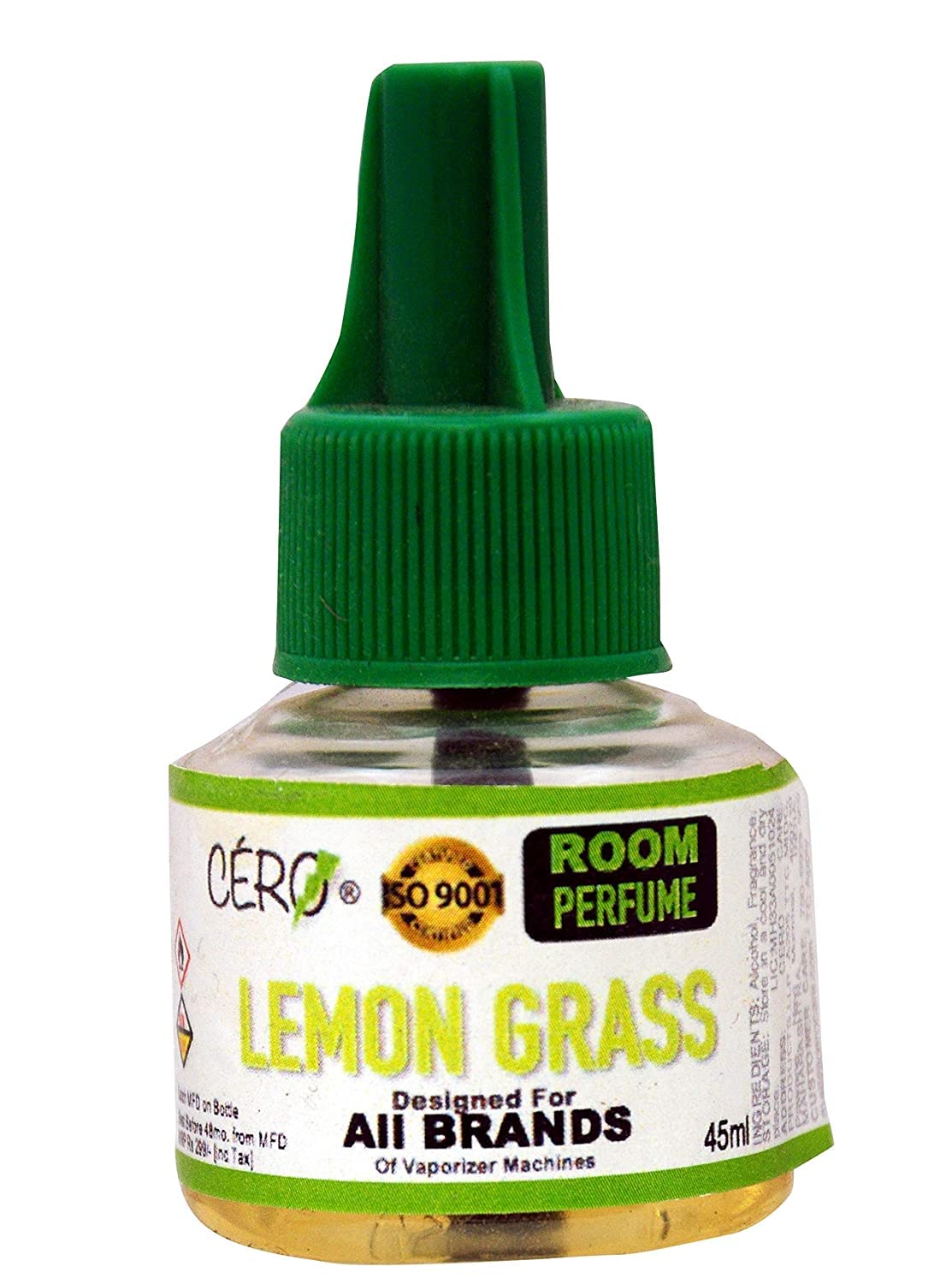 CERO ® Room Perfume LEMONGRASS for All Brands of Vaporizer/Diffuser Machines Cartridge Bottle (40ml) (B09QCSFSJ2) Amazon Price History, Amazon Price Tracker