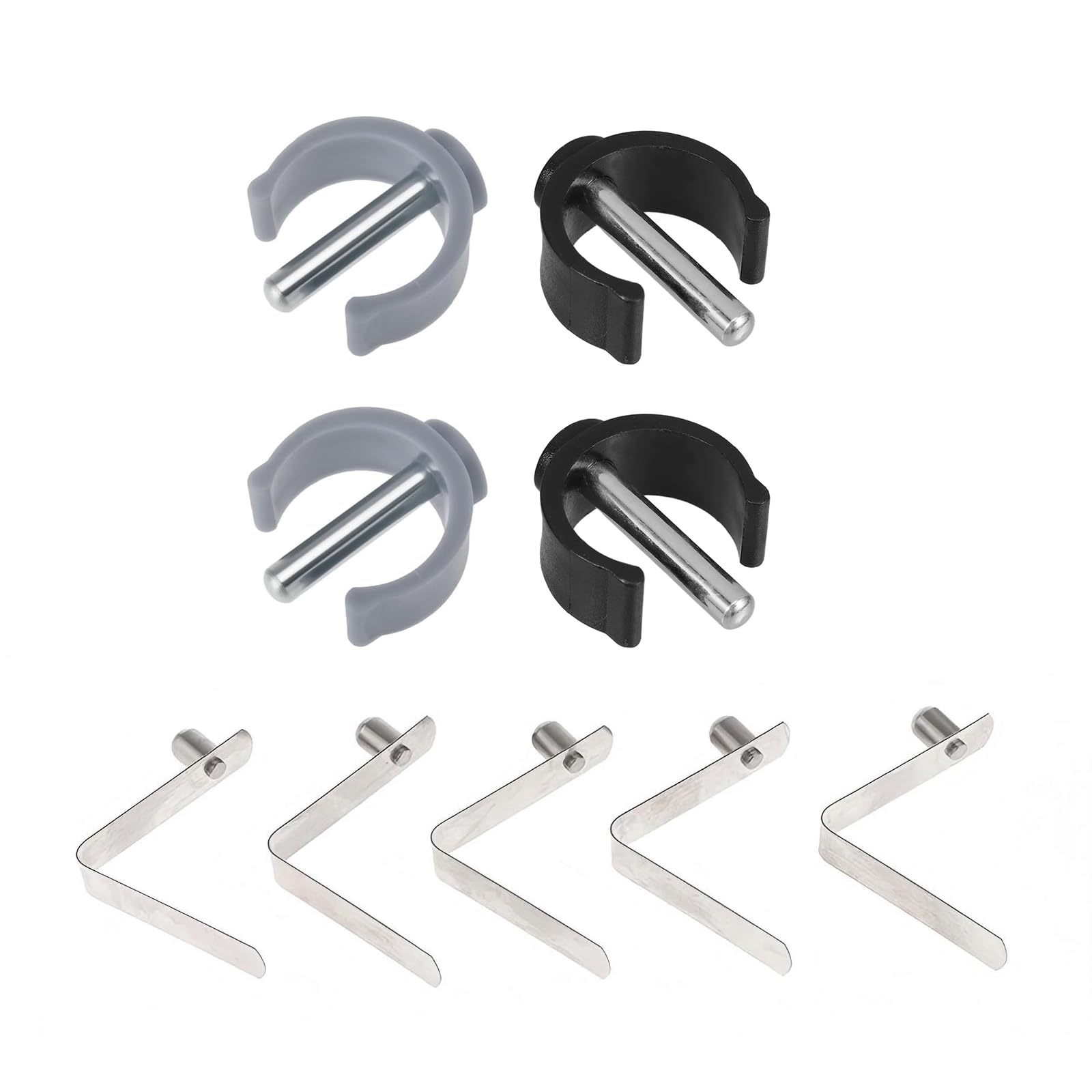 clip！smap! Amazon.com: 5 Pack V-Shape Snap Clips + 4 Pack C-Shape Clips for