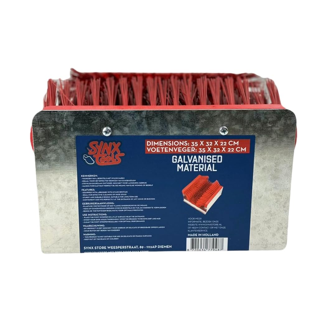 Balayette à Pieds Professionnel - Brosse pour Bottes et Chaussures, Tapis de Brosse Extérieur