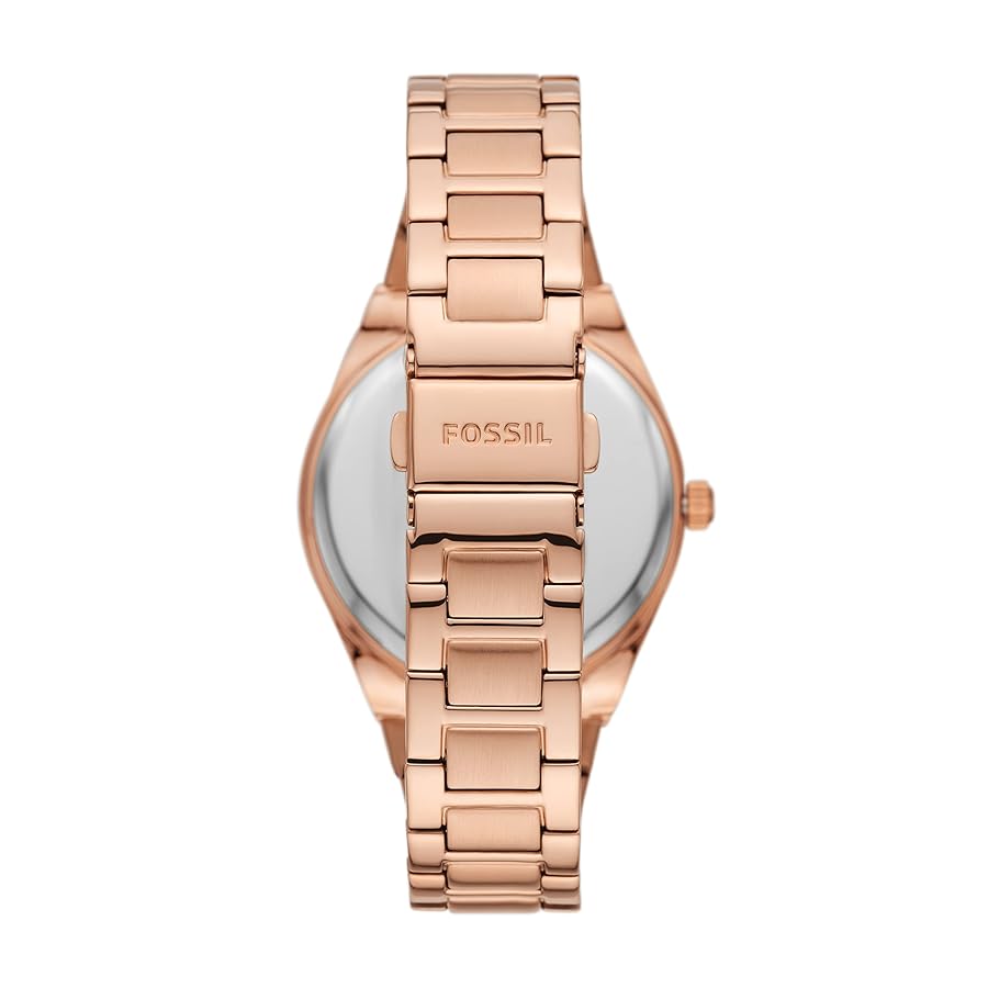 Amazon.co.jp: Fossil アナログレディース腕時計, ローズ_