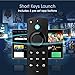 Voice Remote for Fire Smart Stick(2nd/3rd Gen,Lite,HD), TVs Stick 4K/4K Max(1st/2nd Gen), TVs Cube, Firestick Remote for Some Hisense, TCL, Insignia Smart TVs