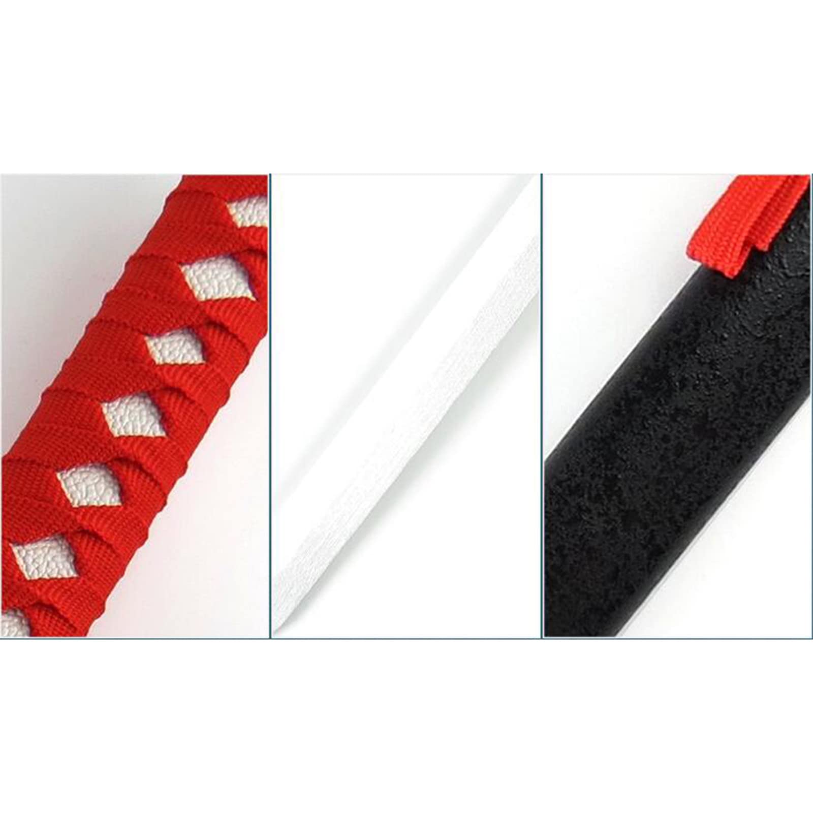 Espada de samurái de Anime, Espada samurái con Vaina, Accesorio de Cosplay, Espada Madera, decoración for el hogar y colección