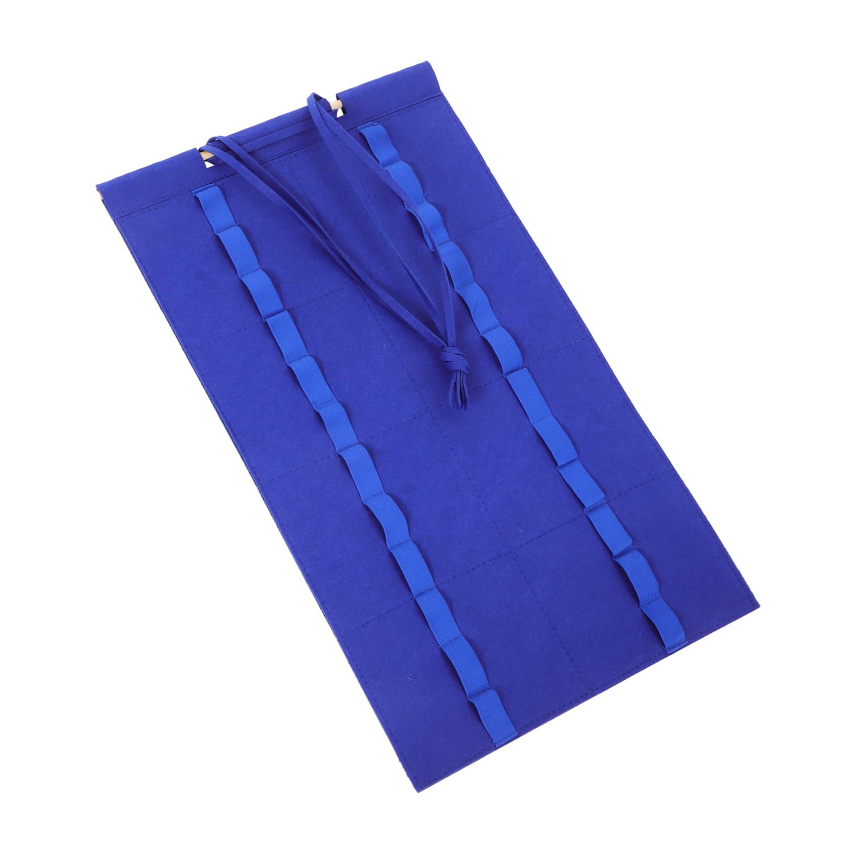 Cabilock Belt Storage Bag Belt Blue Felt