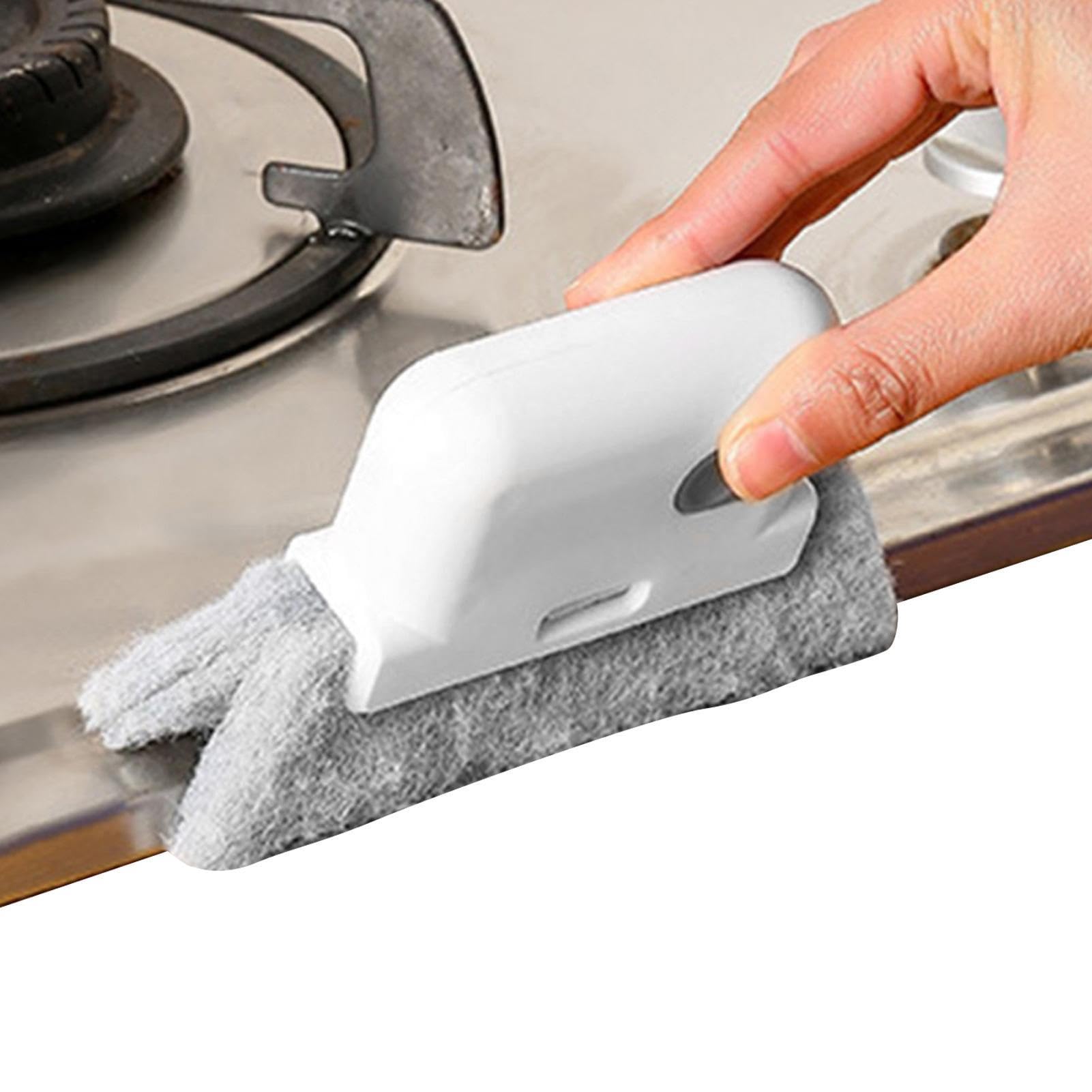 Attrezzi per Pulizia Binari Finestre 2-in-1 Smontabile e Maneggevole