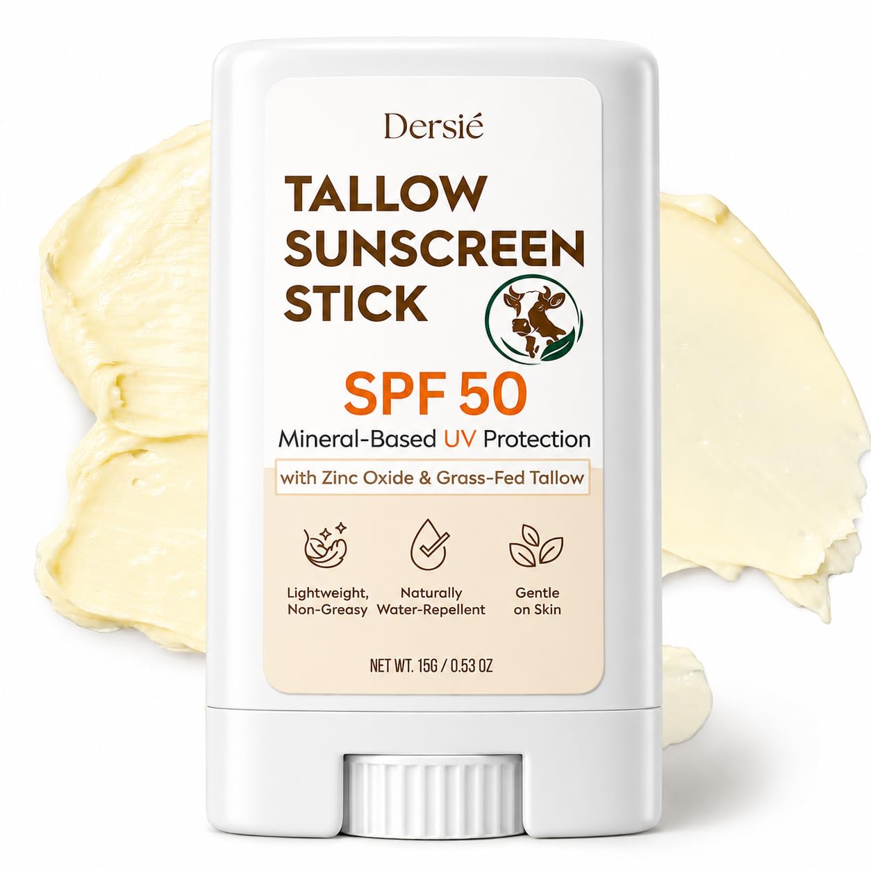Dersie Tallow Sunscreen Stick SPF 50 – Daily Skin Protection
