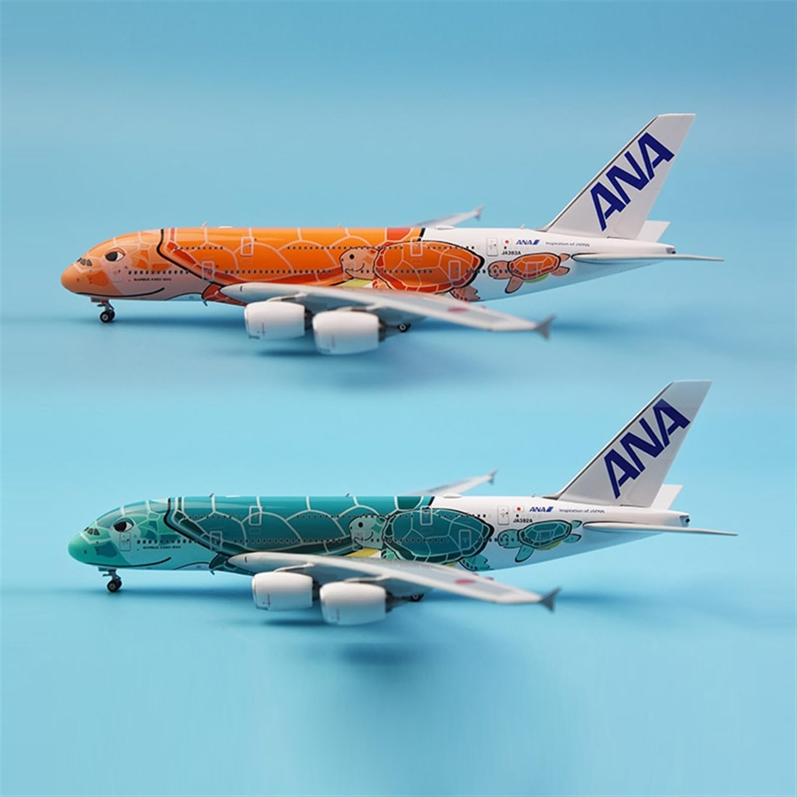 Amazon.co.jp: コピー飛行機モデル 1:400 スケール A380 ANA 日本