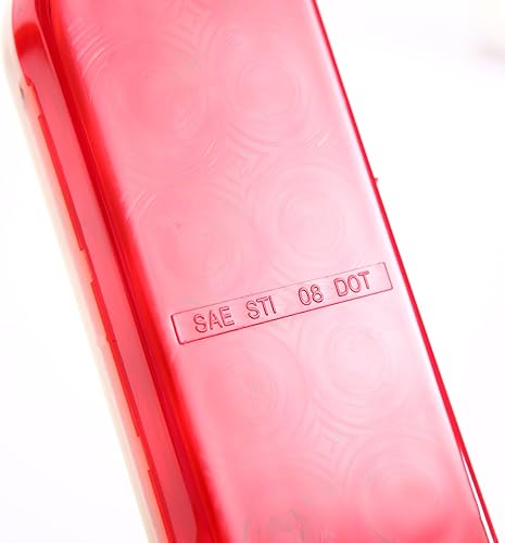 Miniatura 9 de CZC AUTO - Luces LED de remolque de 6 pulgadas, rojas y ovaladas, luces traseras de freno, dirección, estacionamiento para barco, remolque, camión,