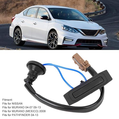 Miniatura 2 de Interruptor de liberación de la puerta trasera 25380-ED000, interruptor de liberación del maletero del coche, interruptor de liberación abierta,