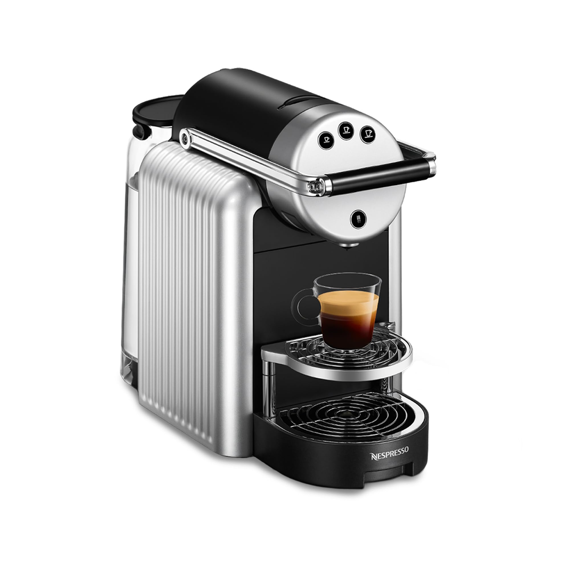 Nespresso PROFESSIONAL Zenius Espresso- und Kaffeemaschine | Kompakte Profi Kapselmaschine für Büro, Praxis und Gewerbe, 19 Bar Druck, 2 Liter Wassertank, Heißwasserfunktion