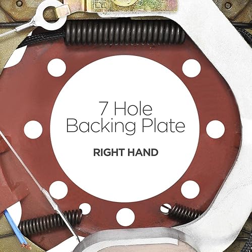 Miniatura 5 de Pro Trucking Products 12-1/4" x 5" 15K FSA LH/RH Conjunto de freno eléctrico con placa trasera fundida de 7 pernos para ejes Dexter 23446PTP/23447PTP