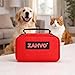 ZAHVO Dog & Cat Emergency First Aid Kit Pet First Aid Kit - Tick Remover, Slip Lead, Syringe & Muzzle. Portable Trauma kit for Home, car, Travel, RV, Camping & Hiking. Essential Health Gear.