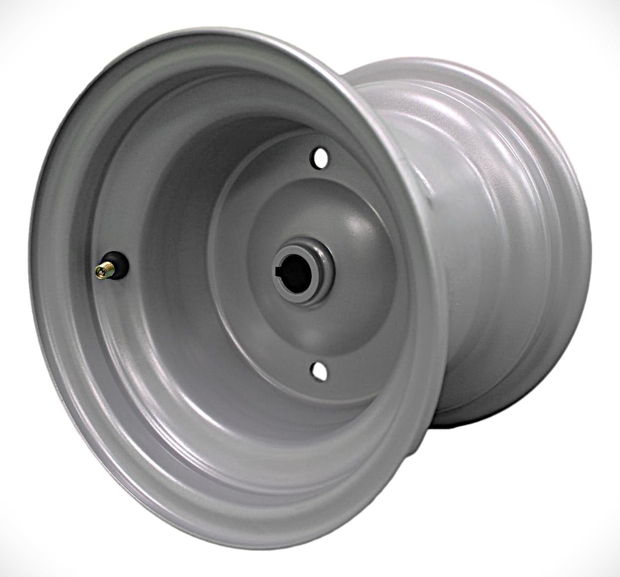 8x7 Hubbed Wheel Husq Silver (Set of 2)