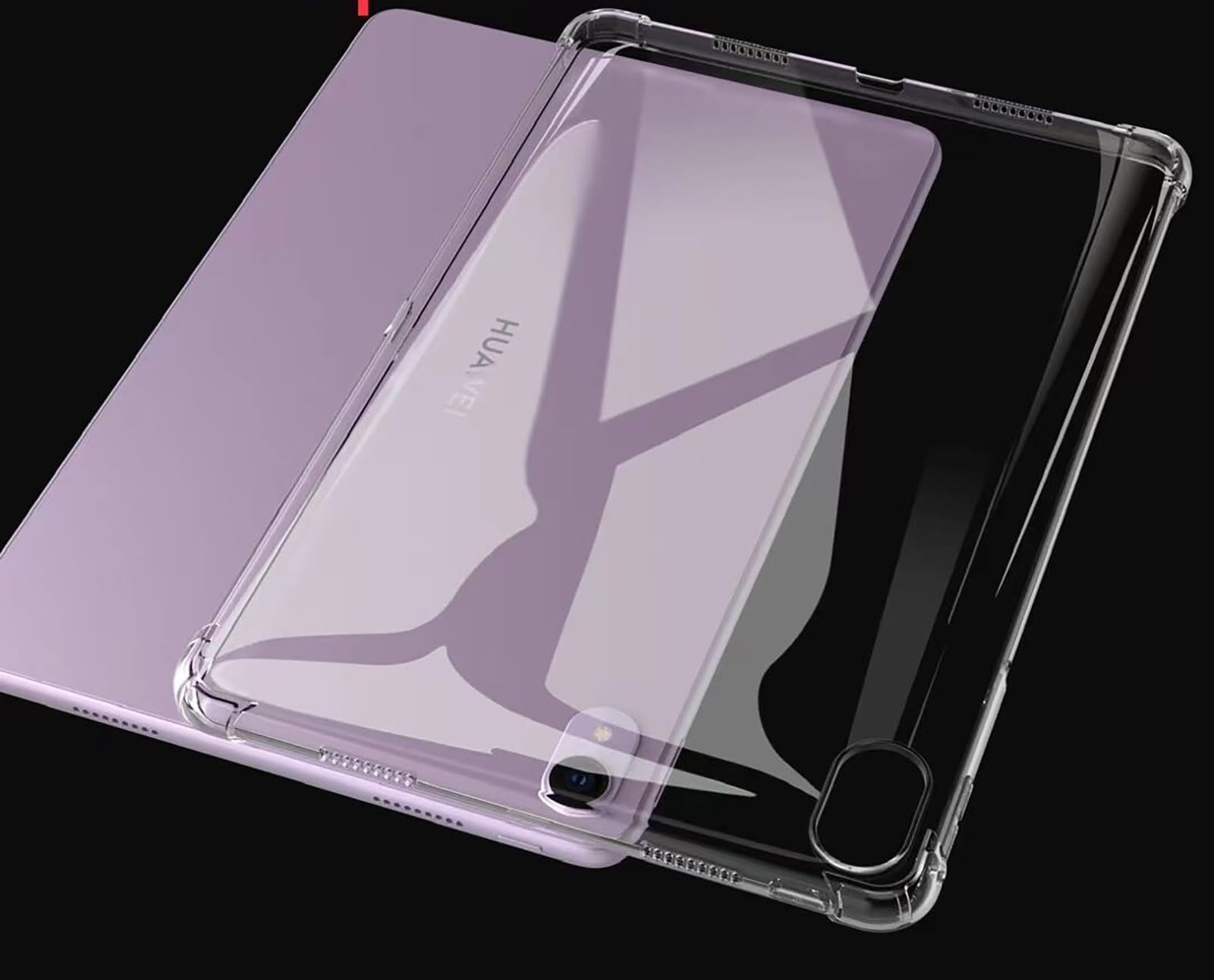 GIOPUEY Cover per HUAWEI MatePad 11.5 2023, Scocca posteriore in