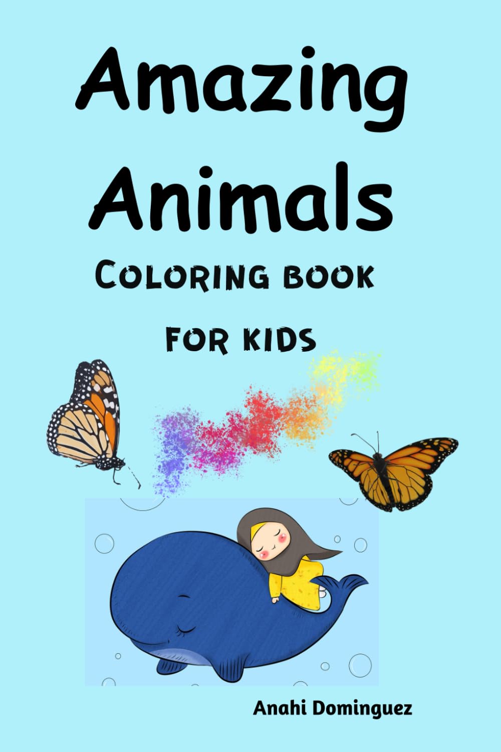 Amazing Animals: Coloring books for kids