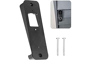 Doorbell Vinyl Siding Angle Mount Black