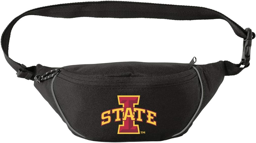 Iowa State Waist Bag Iowa State University Hip Pack for Men or Women for Walking Workout Traveling Running Hiking Cycling