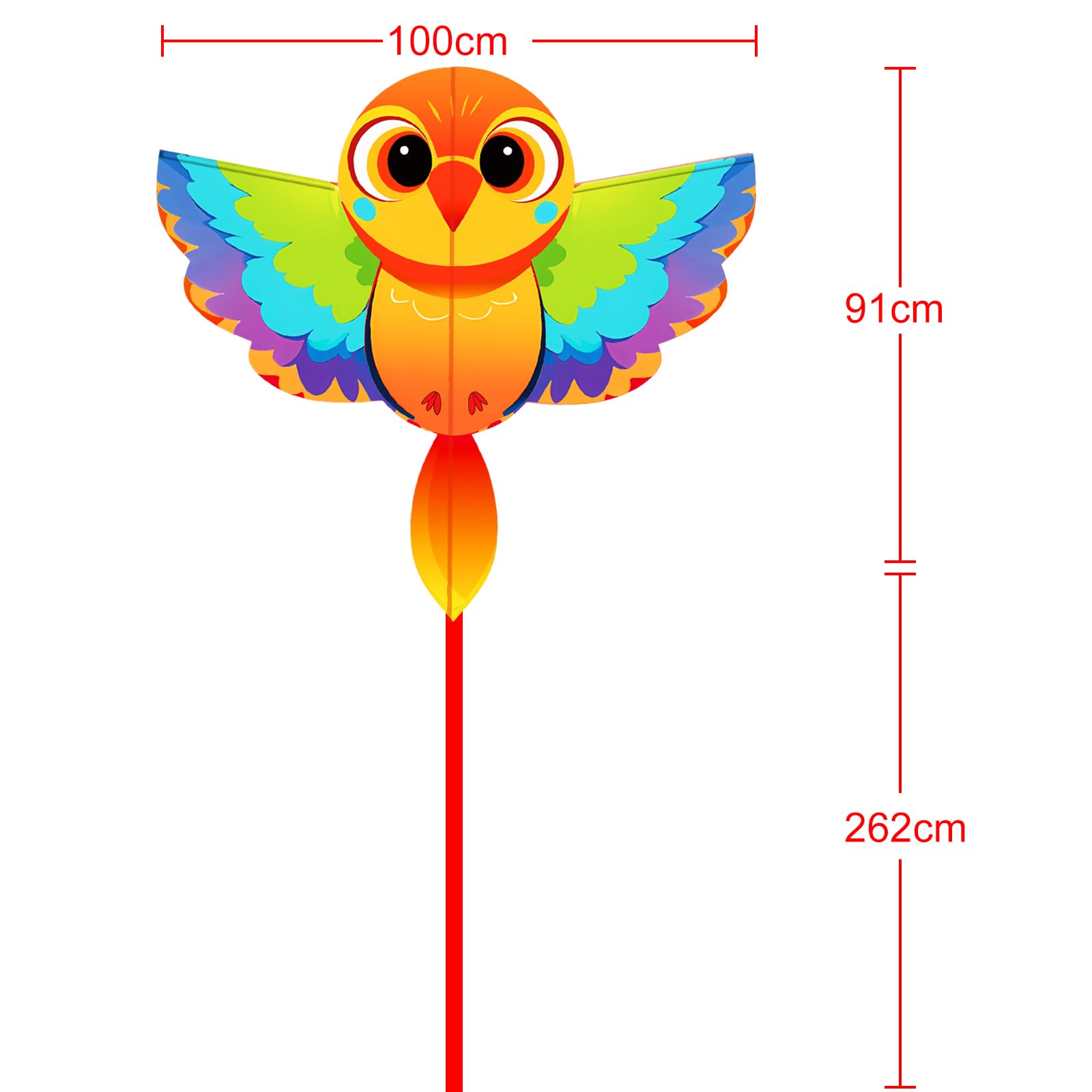 Touch the sky Animal Kite for Adults Easy to Fly, Exquisite Fabrics and Unique Structure Design - Image 3