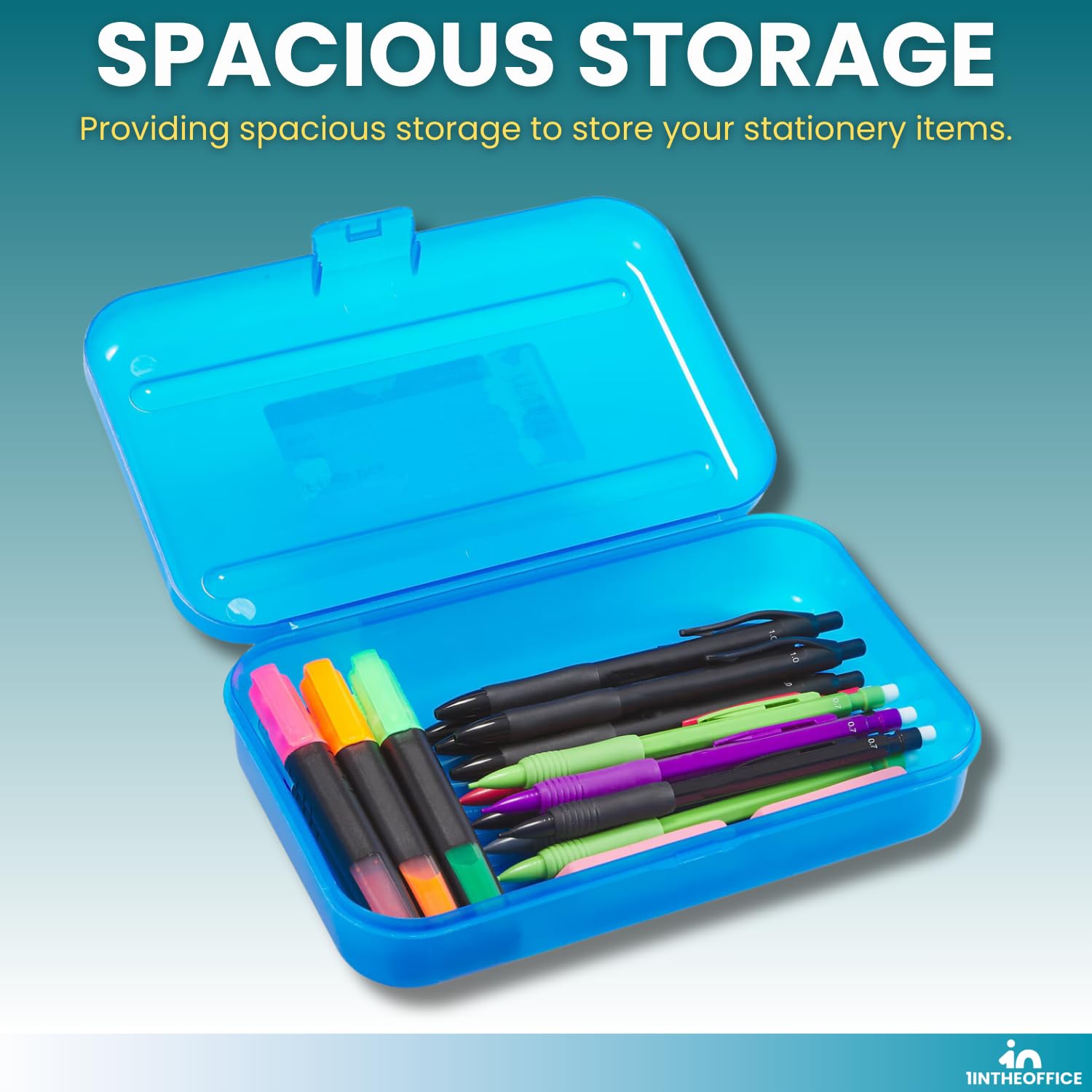 Snapklik.com : 1InTheOffice Blue Pencil Box