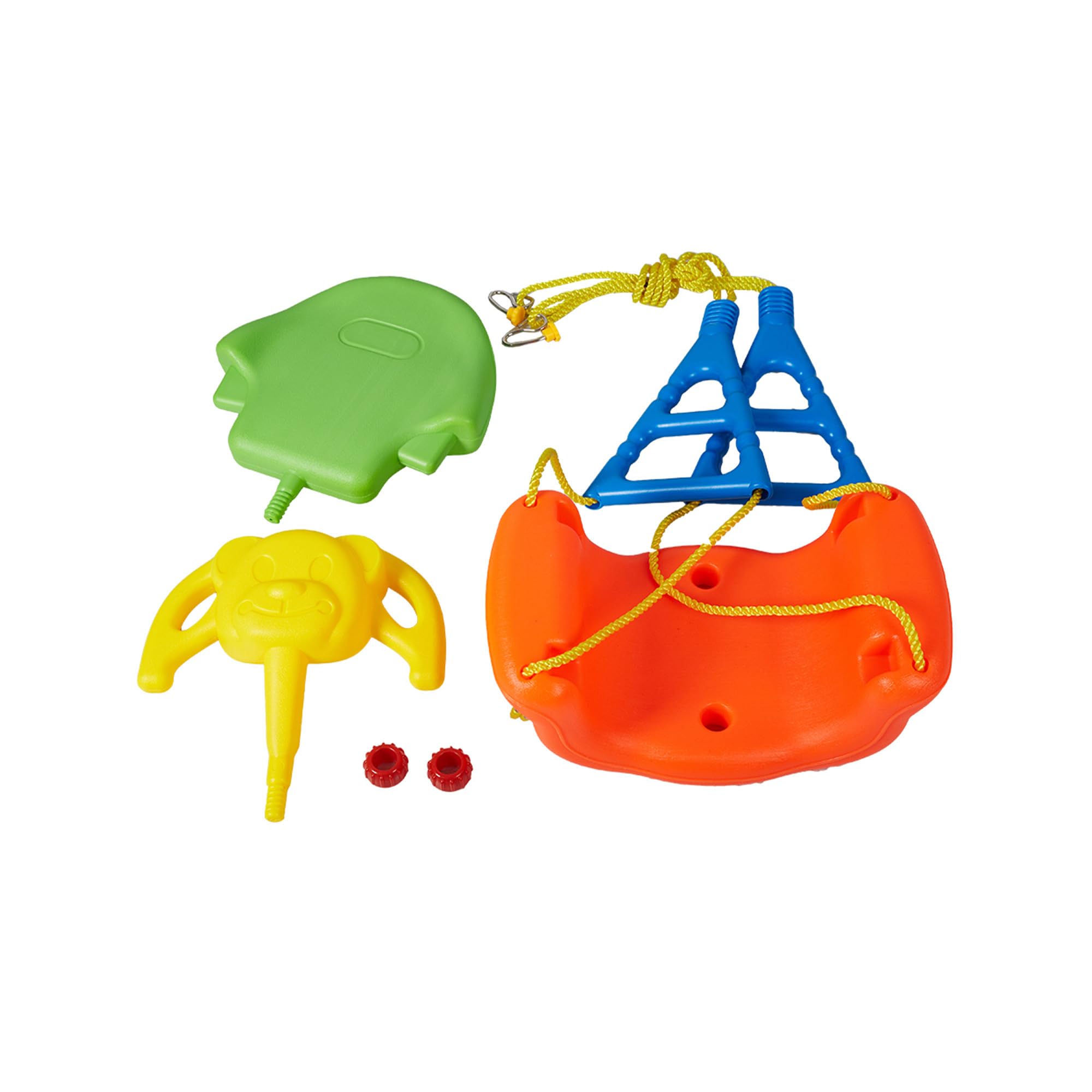 3 in 1 Toddler Swing Play Set Indoor/Outdoor Home Kid Swing with Shelf Baby Hanging Seat for Backyard Home Park,Clear Instructions,Easy to Assemble and Store