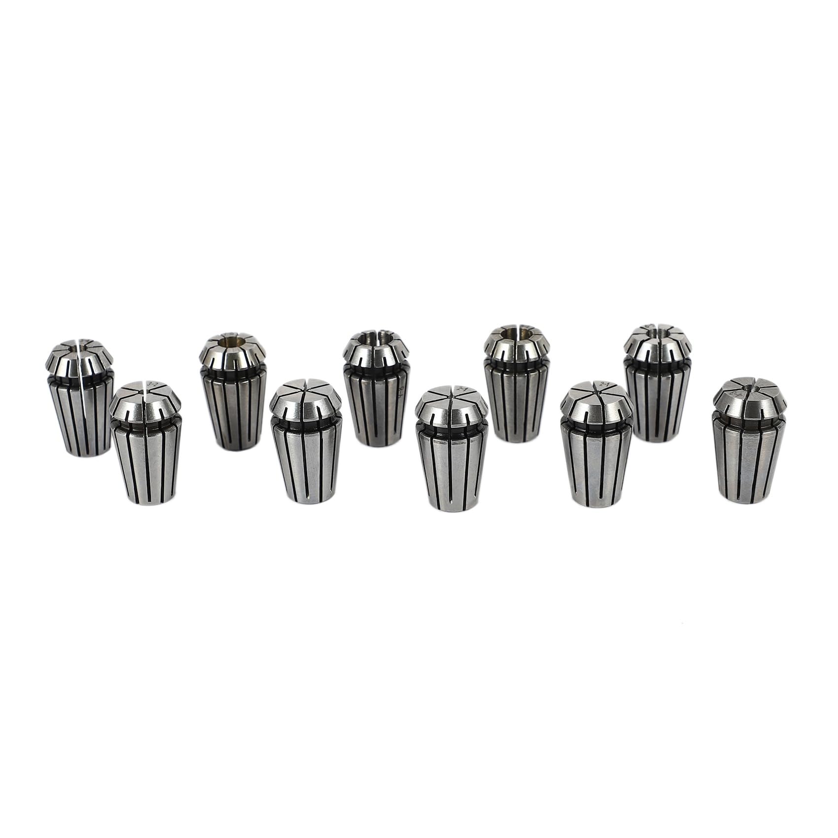 40Pcs Ultra Precision ER16 1-10MM Collet Set pour CNC Fraisage Outil de Gravure Machine
