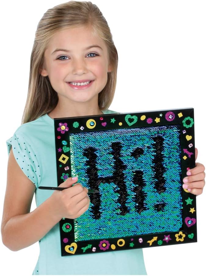 Creativity for Kids Sequin Drawing Board, Pack of 1