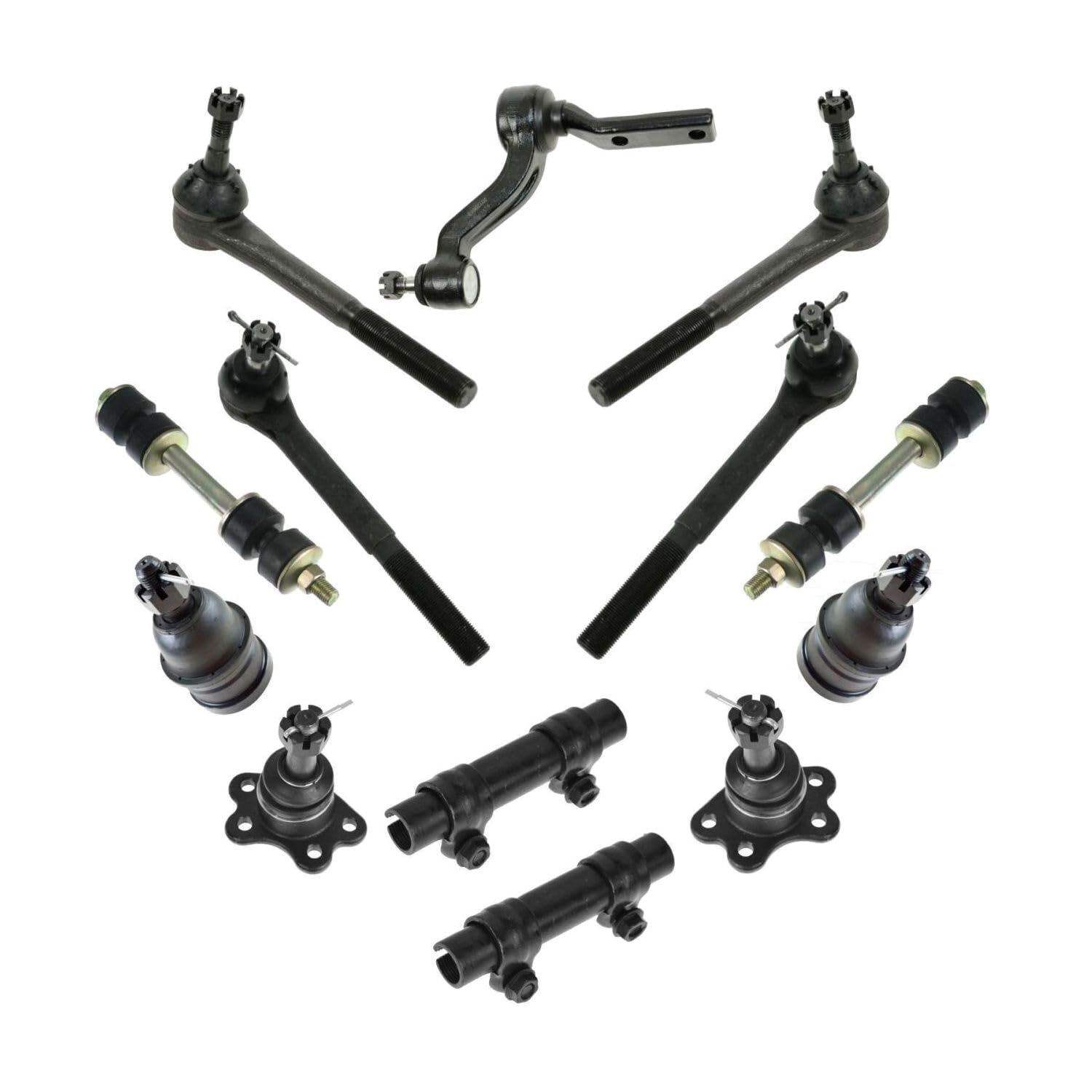 Complete Front Suspension Kit For Chevy GMC C1500 C2500 – Ball Joints & Tie Rods