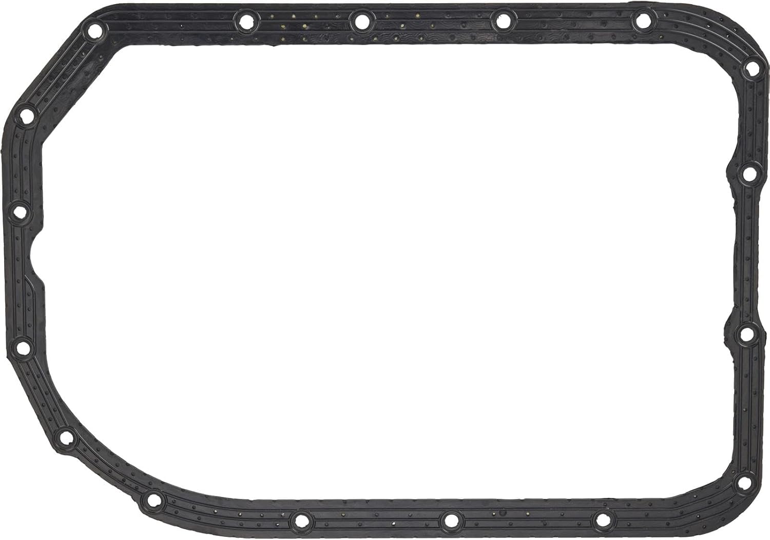 Speedway Motors 4L80E Transmission Pan Gasket Compatible with Chevy GM, Durable Rubber and Steel Core Construction, Reusable Leak-Resistant Design for 4L80, 4L80E, and 4L85E Models