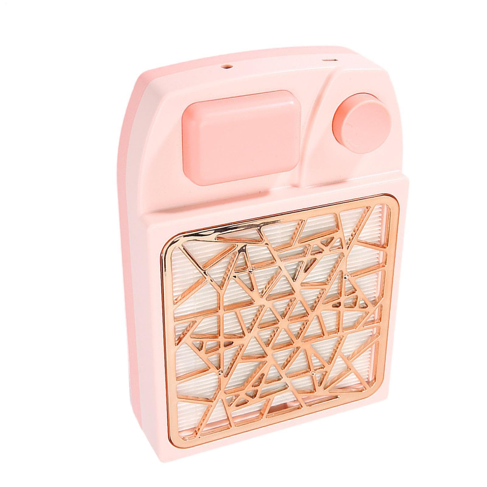 Aspirapolvere per unghie, macchina portatile ricaricabile di velocità | Aspiratore per unghie con display digitale per scrivania, tavolo, principianti, arte, salone, casa, manicure