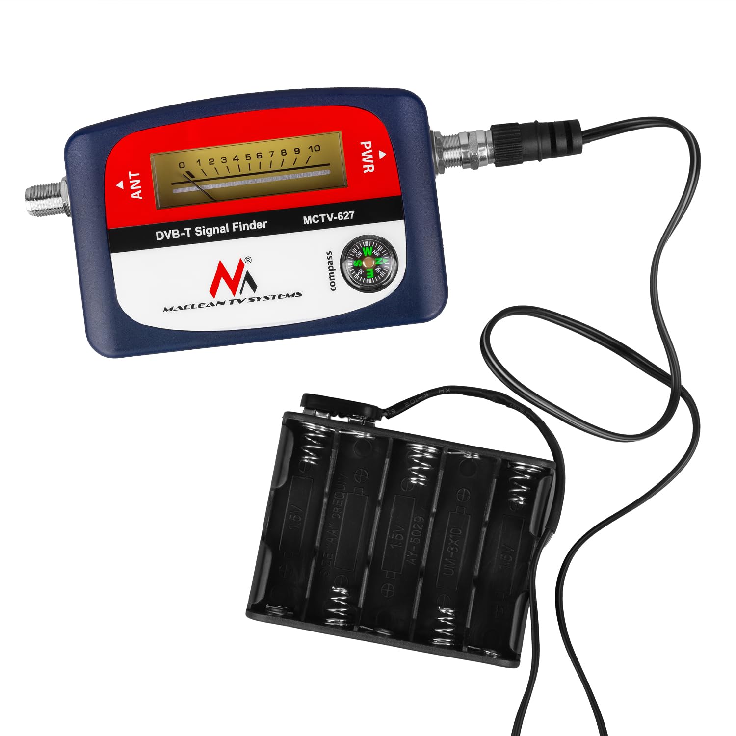 Maclean TV System MCTV-627 mesurage Le Signal de la télé DVB-T