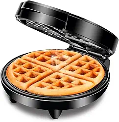 MONDIAL Waffle Maker, Preto/Inox, 1200W, 220V - GW-01