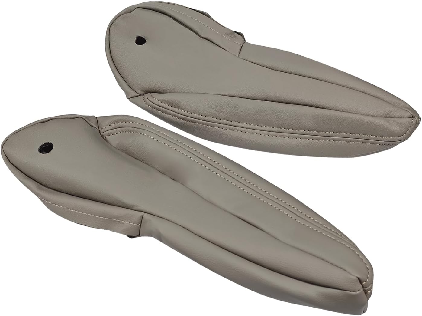Pair Seat Armrest Cover Replacement Fits for Chrysler Town & Country 2011-2016 Tan