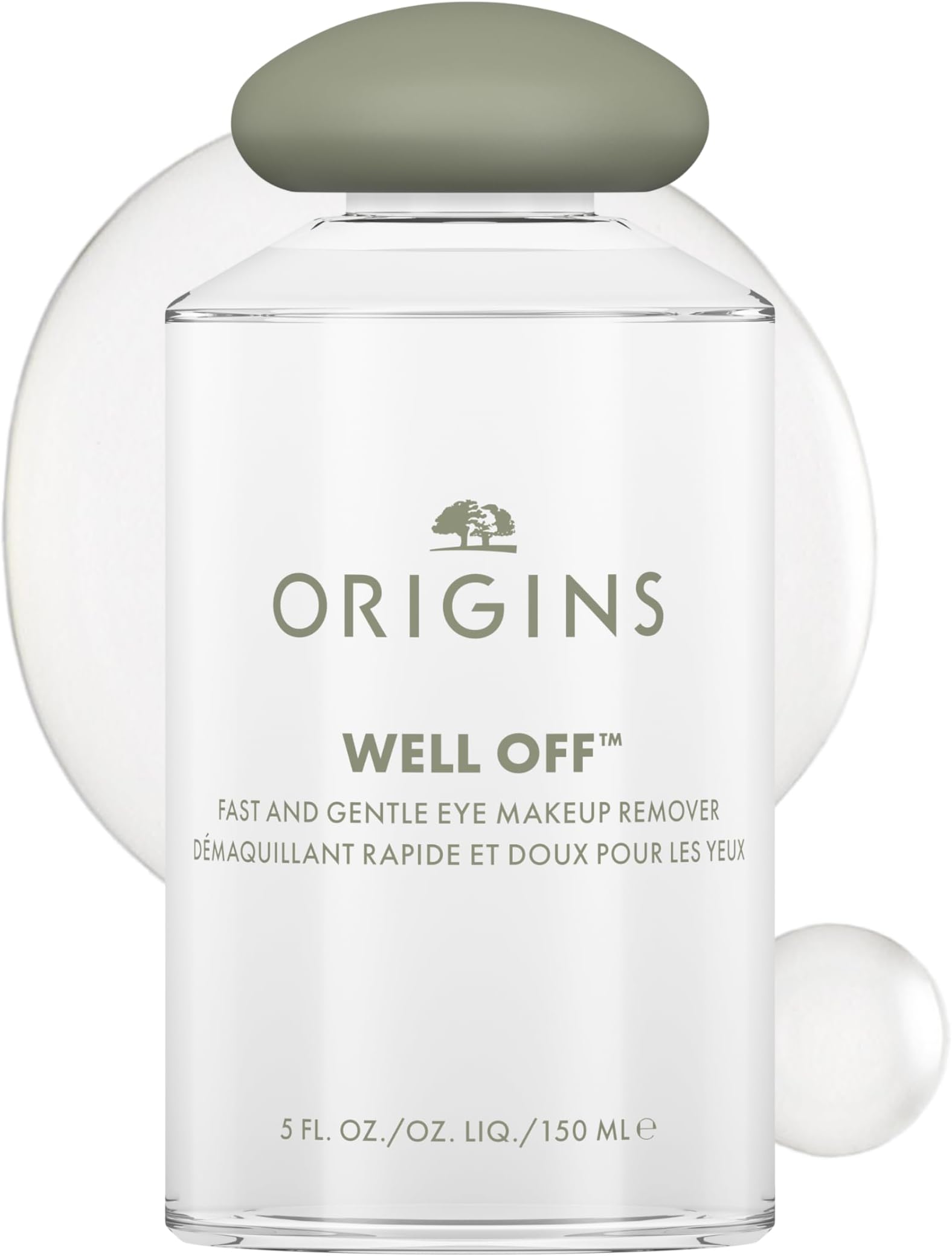 Well Off Fast And Gentle Eye Makeup Remover | Ophthalmologist Tested | Non-Greasy + Non-Irritating | For All Skin Types, 5 Fl Oz