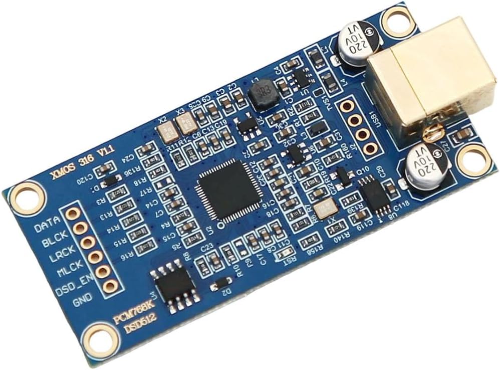 XMOS XU316 USB デジタルポート開発ボード 32 ビット 768K DSD512 デジタルコンバータスタジオ出力低電力