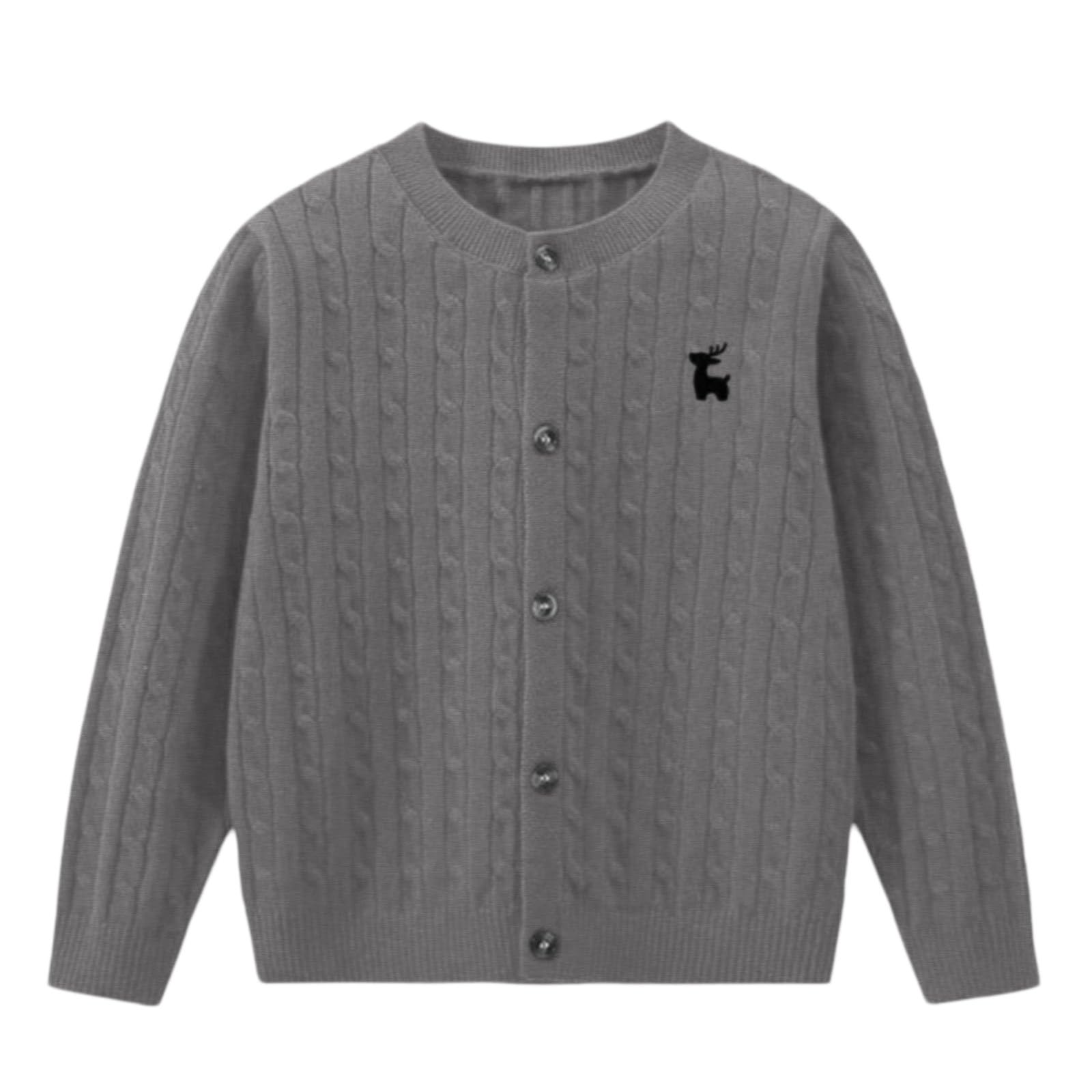 Cárdigan de punto para niña en muchos colores, chaqueta con patrón trenzado, para combinar | 6 opciones de color para elegir, combina con vestidos, faldas y pantalones, para un conjunto variado