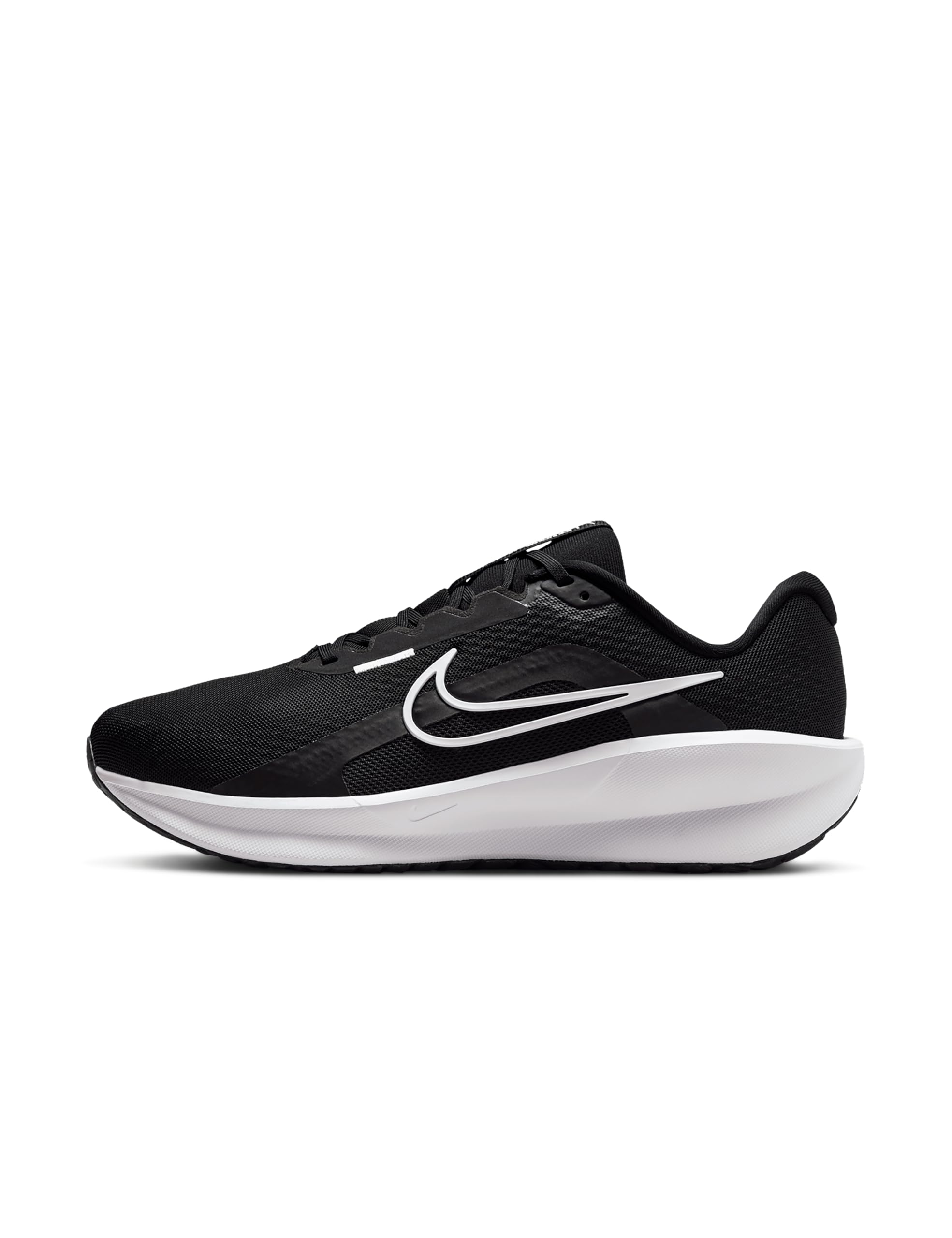 Nike Nike Downshifter 13 Men's Road Running Shoes (Extra Wide) mens Sneaker 45.5 EU BLACK/WHITE-DK SMOKE GREY