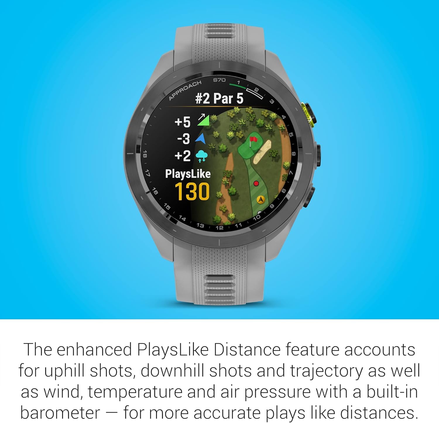 Amazon.com: Garmin Approach S70 (Gray, 42mm) Golf GPS Watch