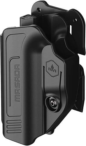 Vista 33 de Orpaz Funda IWI Masada de la serie C compatible con IWI Masada de 0.354 in para zurdos OWB, unisex, asegurará tu pistola con un aspecto táctico