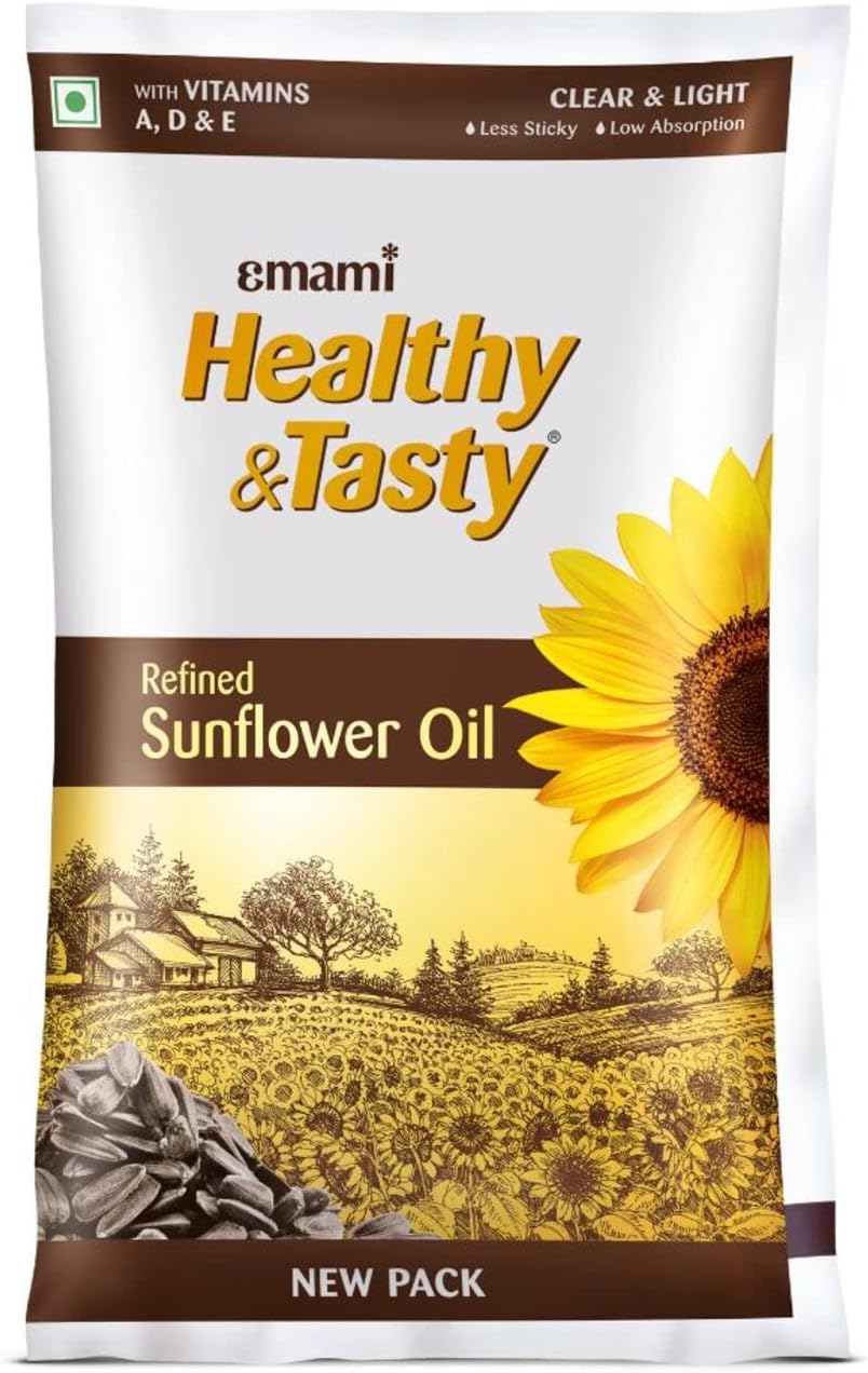 Refined Sunflower Oil 825g/ 780g Pouch (Weight may vary)