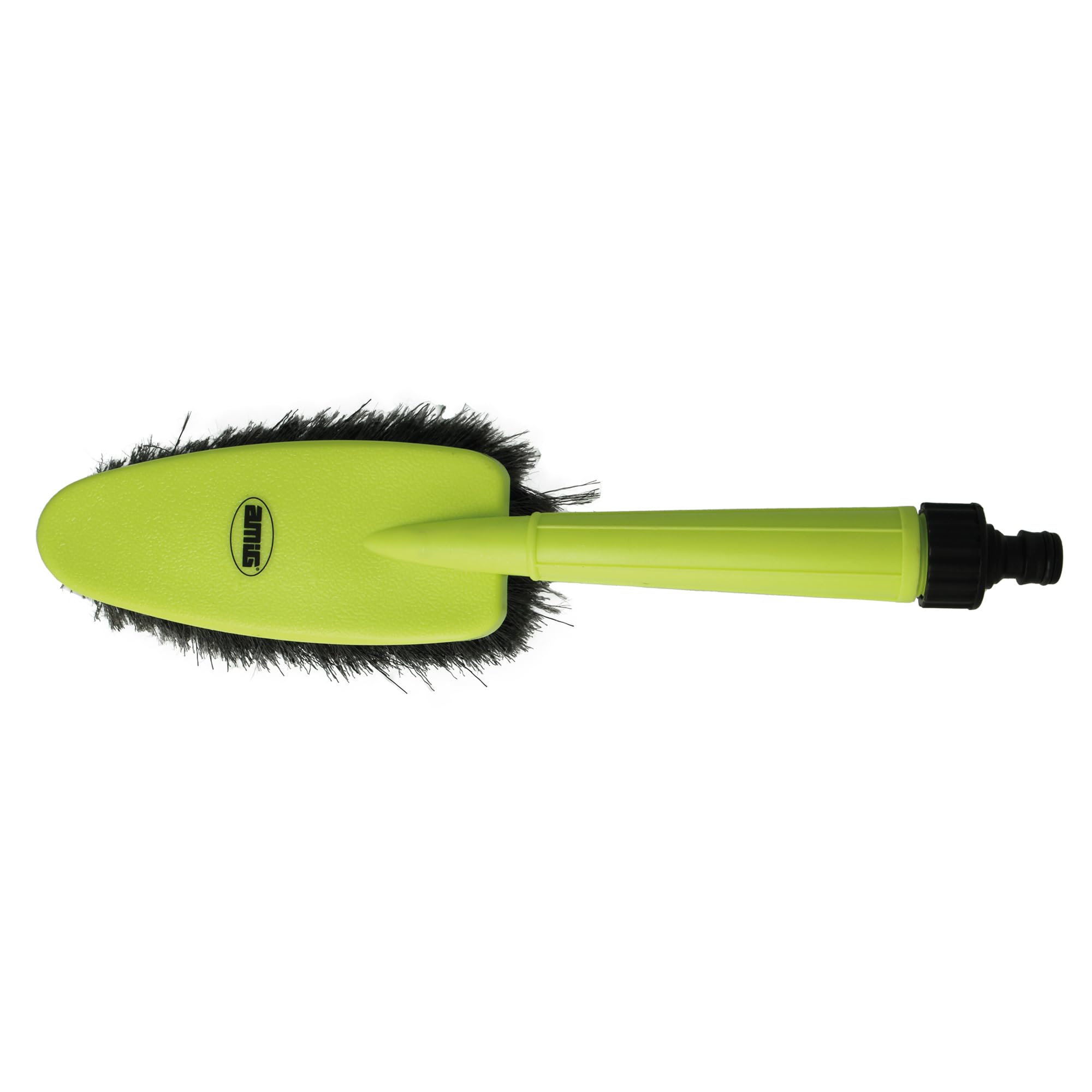 Amig Spazzola per Tubo 150 mm Setole Morbide Plastica ABS e Gomma Verde Pistacchio