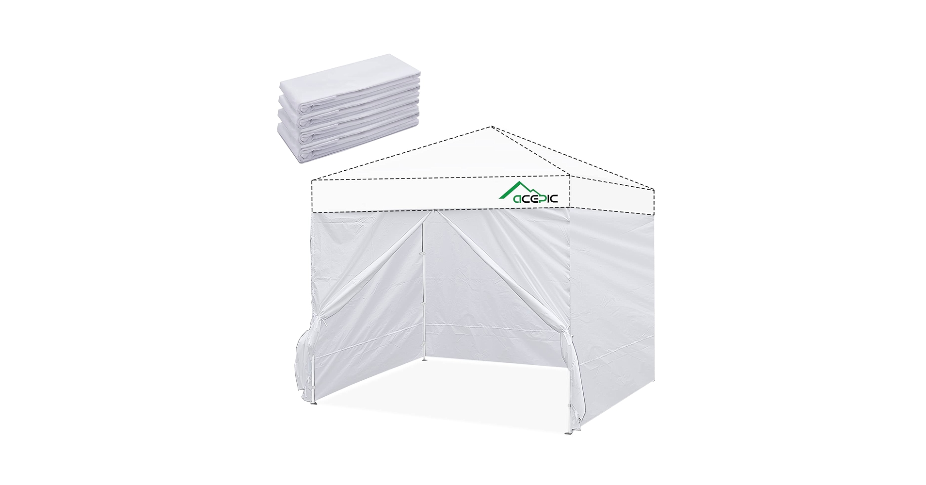 Amazon.com: Acepic Instant Canopy Tent Sidewalls for 10x10