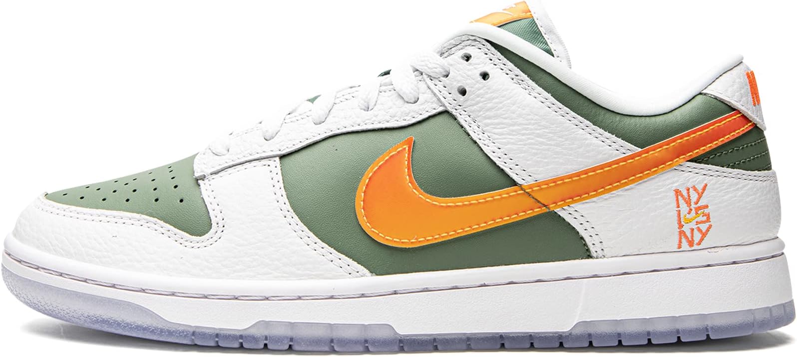 laser orange and white dunks