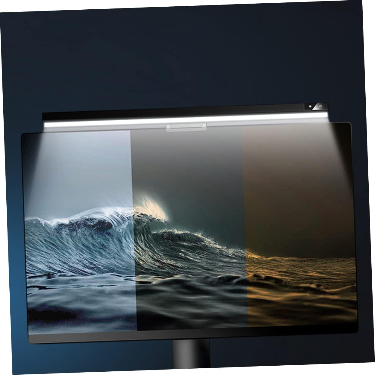 Led Monitor Glare Reduction Desk Lamp Eye Protection Study Light for Computer Screen USB Powered Black