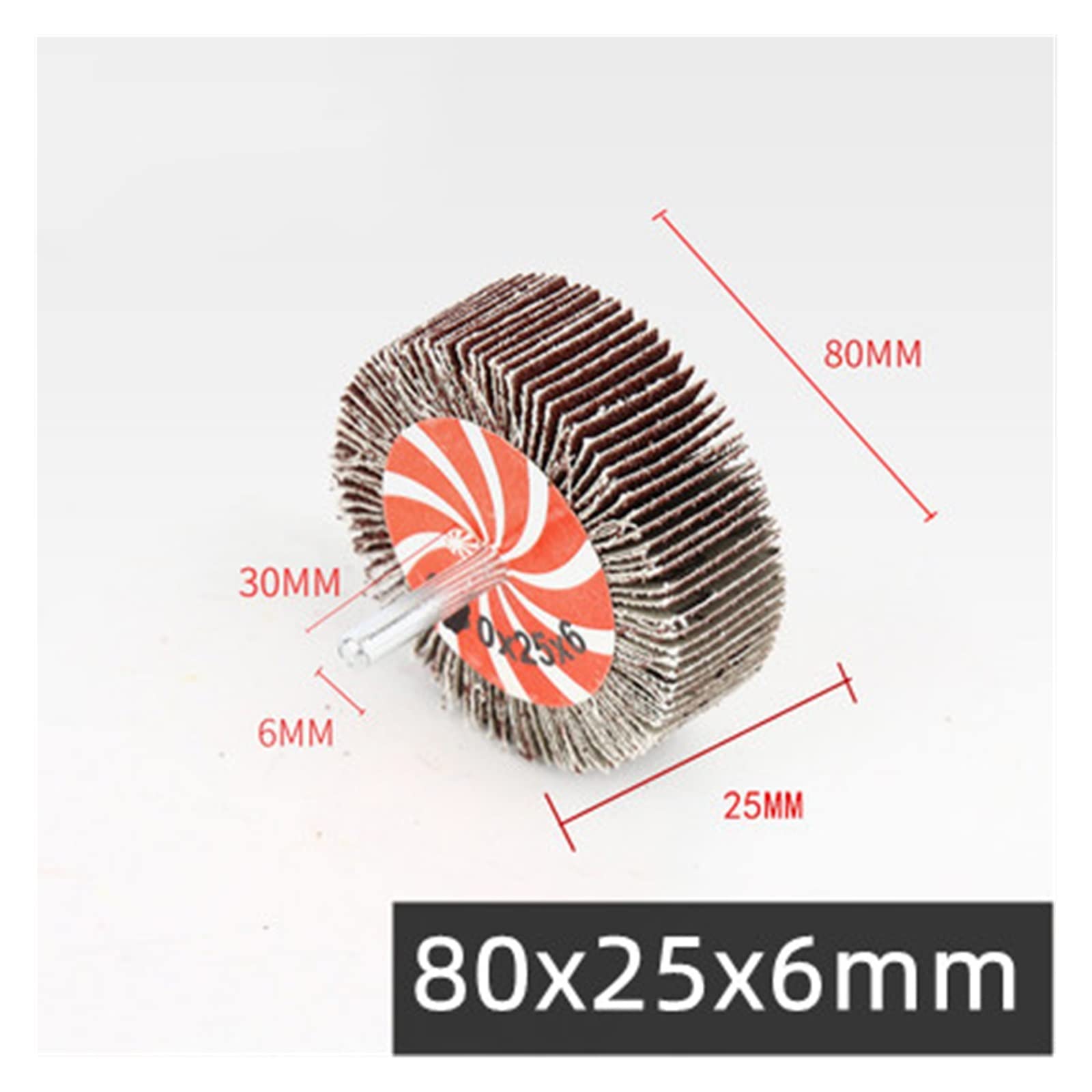 Tarcze szlifierskie Podkładki, tarcza szlifierska, 16-80 mm ściernica listkowa szlifierska 60/80/120/240 Ziarnistość Polerowanie Akcesoria do szlifowania Tarcza ścierna Trzpień 6 mm Pasuje do narzędzi