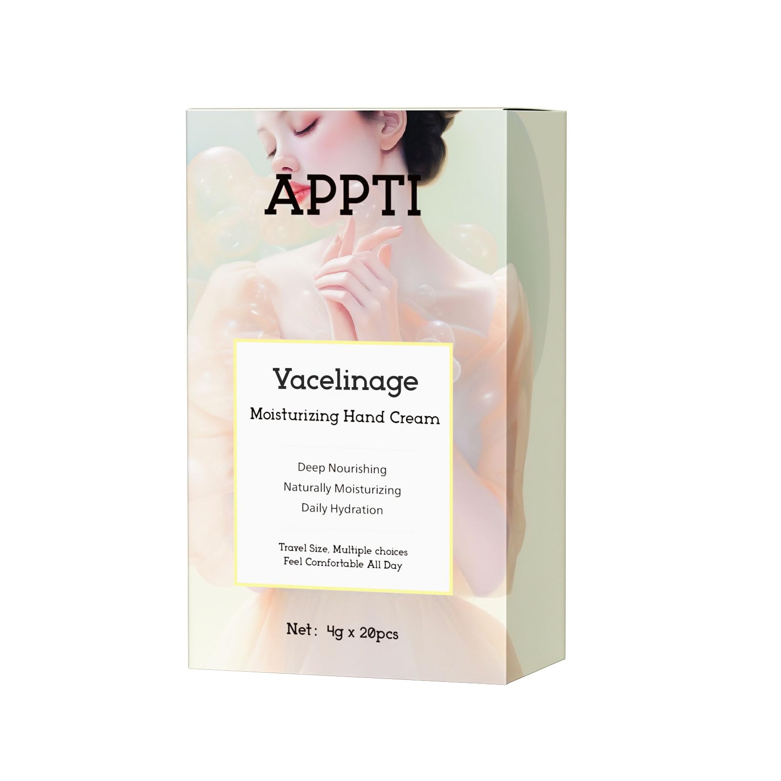 APPTI Moisturizing Hand Cream, Hydrating Nourishing Hand Lotion, Travel Size Hand Cream, Variety Fragrance (Original)