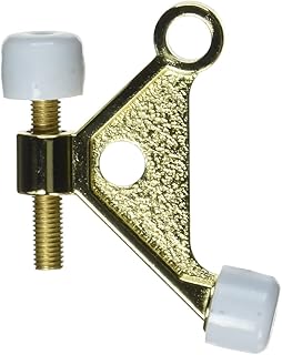 National Hardware N154-526 Hinge Pin Door Stop, Brass